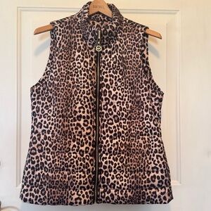Michael Kors Animal Print Vest